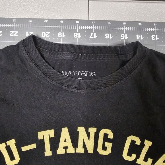 Wu-Tang Clan Tshirt Medium Black 2012 Cotton Faded Spencer Music Rap Band - Picture 4 of 10
